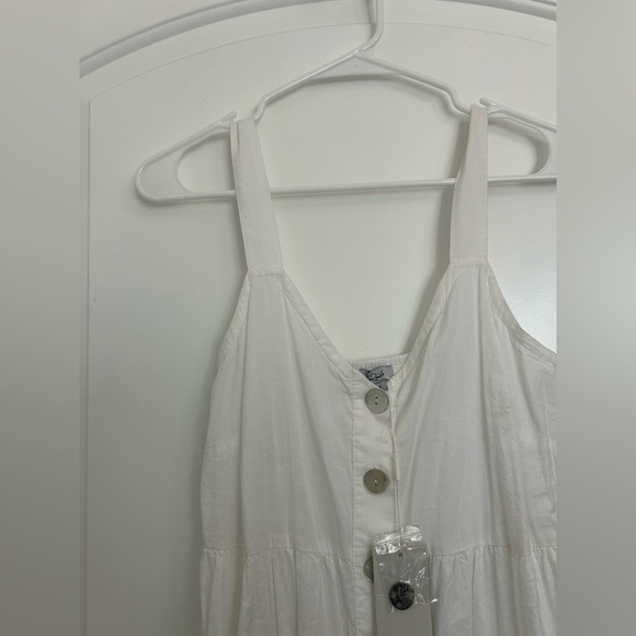 Rails Violet Midi White Dress Eco 100% Cotton size small NWT boho flowy - Picture 6 of 14